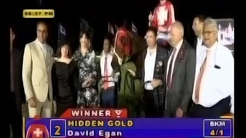 Hidden Gold with David Egan up wins The Tattersall...