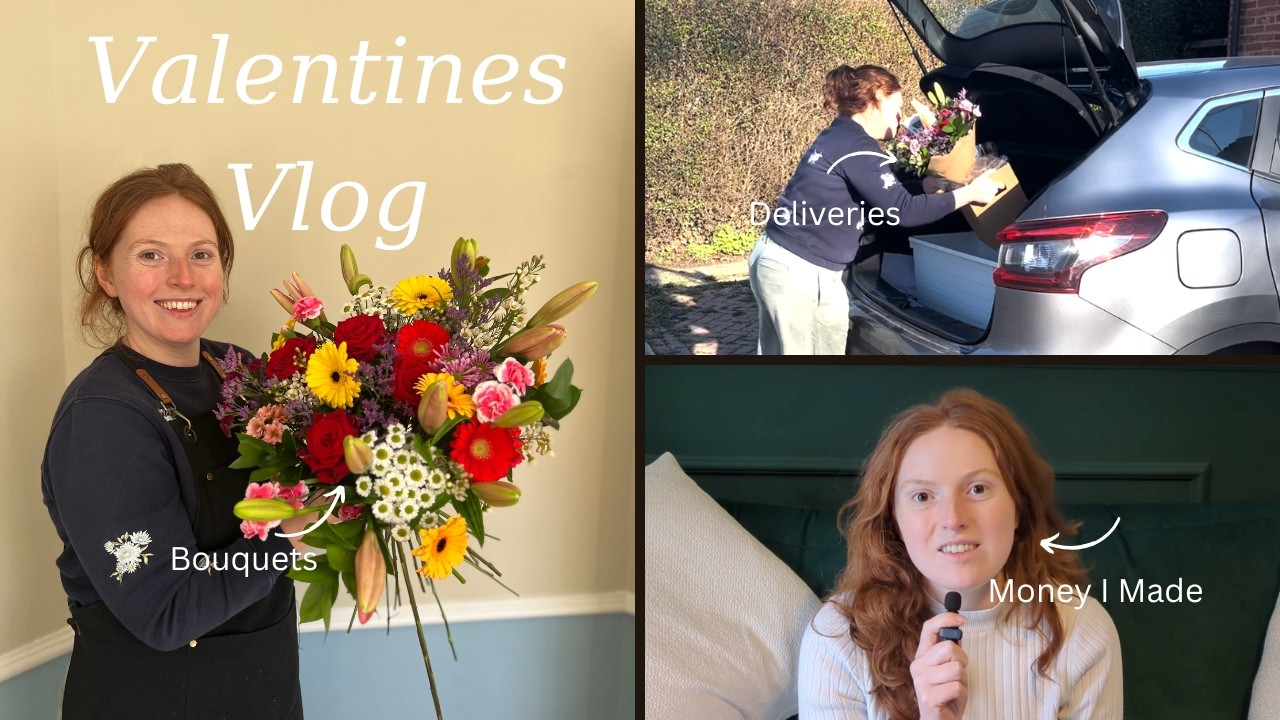 Behind the Scenes for Valentines Day Week as a FLORIST Vlog | Day in the life of a Florist