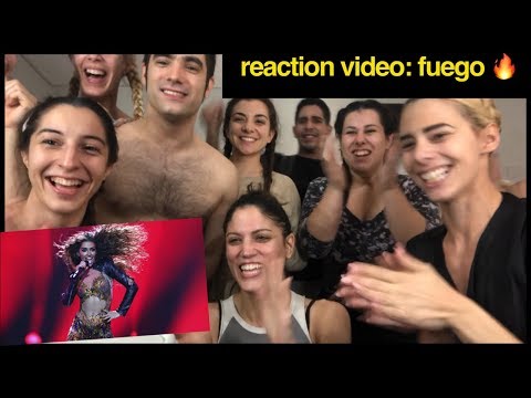 Reaction Video "Fuego" Eurovision 2018 | Mairiboo Says WOW!!!