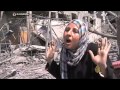 القصف الإسرائيلي يدمر بيت حانون