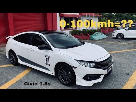 Honda Civic 1.8s | 0-100kmh - YouTube