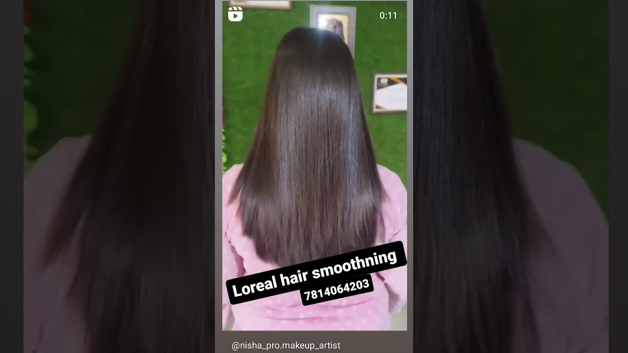 Home service for hair treatment. 