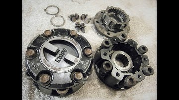 How to Rebuild 4X4 hubs