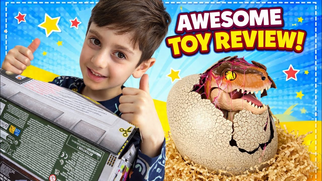 Primal Hatch від Spin Master — динозавр з яйця! 🔥 Огляд для дітей