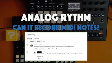 Fede J | Analog Rytm MKII Midi notes from the Torso T1