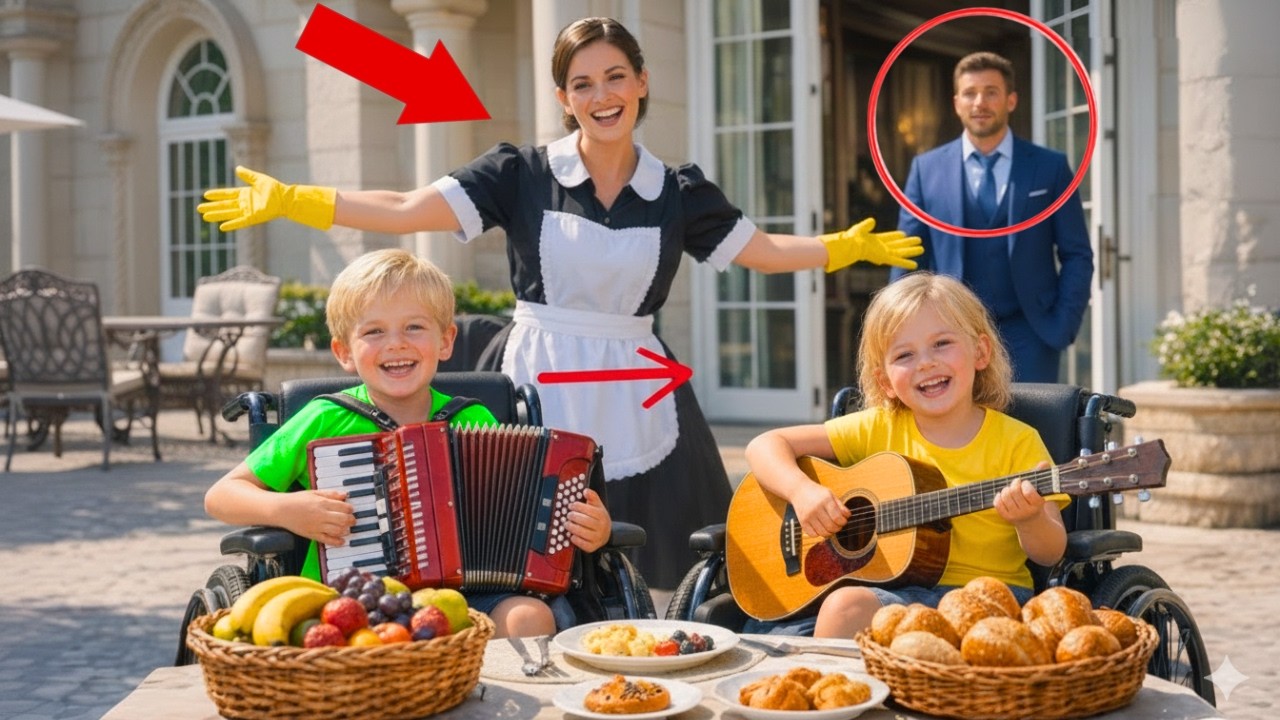 Le Milliardaire Rentre Plus Tôt… et Surprend la Femme de Ménage Dans un Geste Incroyable avec Ses...