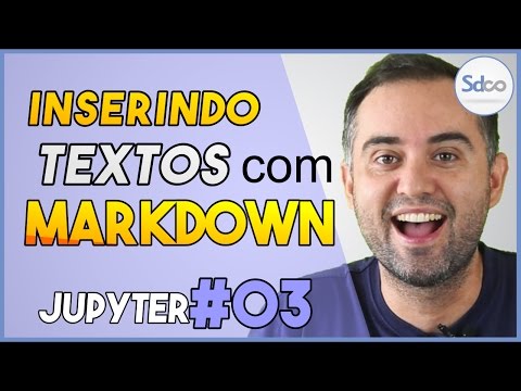 Vídeo: Como edito o markdown no bloco de notas Jupyter?