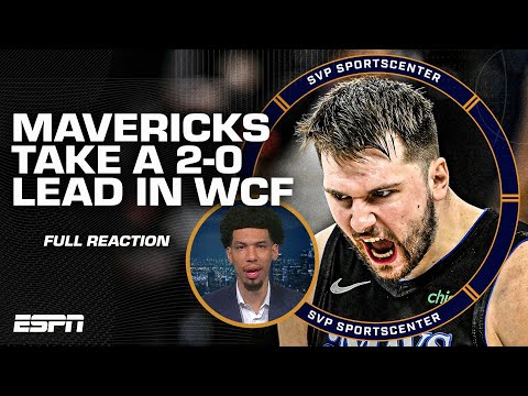 FULL REACTION: Mavericks take Game 2 over Timberwolves 👀 Luka has BEEN doing this! 