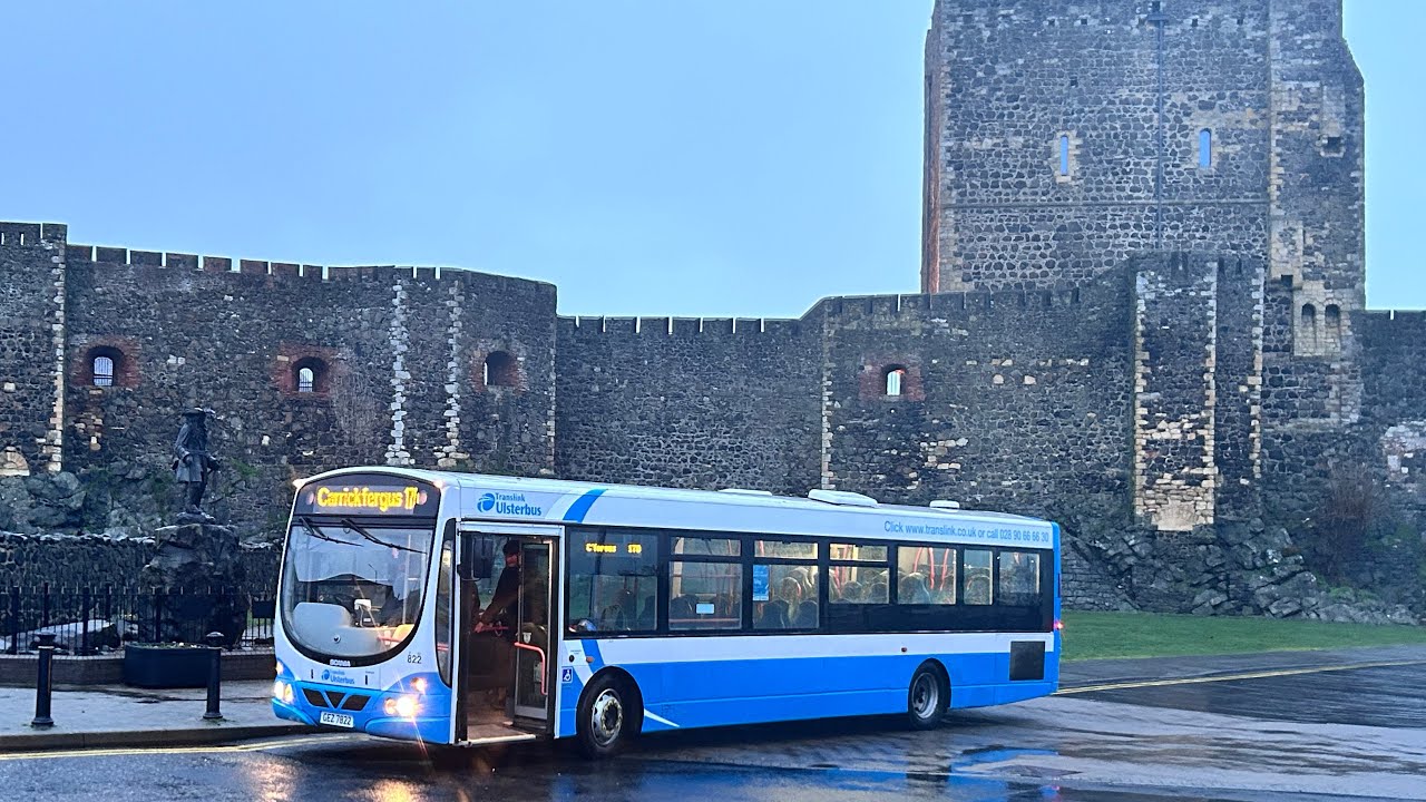 *Nostalgic Beast* Onboard Ex Ulsterbus Scania L94UB Solar 822 on a trip to and from Whitehead