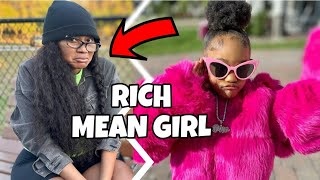 RICH GIRL Picks On POOR GIRL, What Happens Next Is Shocking 