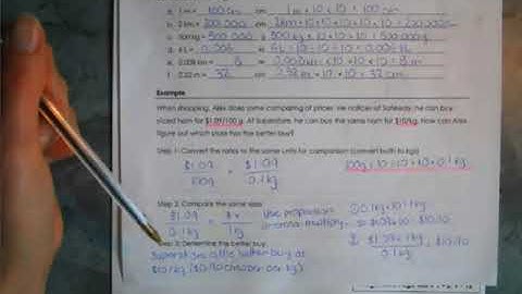 Comparing & Interpreting Rates Video Lesson