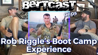 Rob Riggle Talks About Boot Camp  CLIP  Bertcast