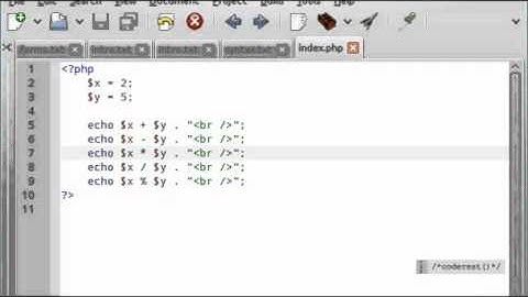 PHP Operators : PHP Tutorial