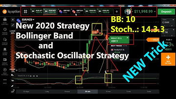 IQ Option New Strategy 2020 || Bollinger Band and Stochastic Oscillator Strategy New Trick