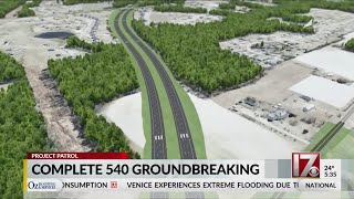 Groundbreaking held to celebrate start of construction to complete 540