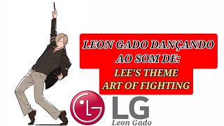 Leon Gado Dançando Ao Som De Lees Theme Art Of Fighting