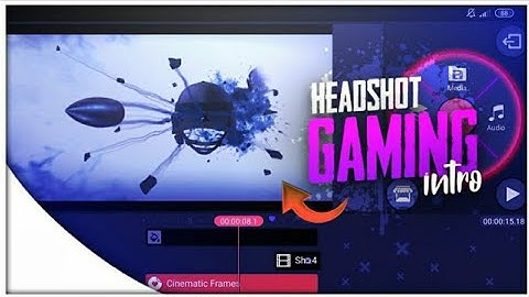 How to make gaming headshot intro with Kinemaster//Stryker Leap Gaming