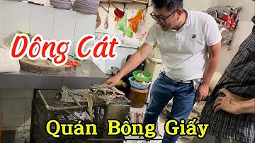 Review: Chuyên món Dông Cát Ninh Thuận Quán Bông Giấy I Phan Rang I Ninh Thuận I Thang Vu