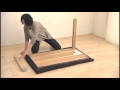 カリモクの学習家具｜ボナシェルタ 収納デスク 組み立て説明 【01】