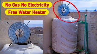 No Gas No Electricity  Heat 2000 Liters Of Water Every Day invention