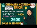 Class 9 Math | Review Exercise 2 Q3 | Express in Ordinary Notation | Scientific to Standard Form