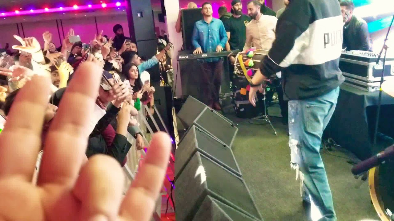 Live Sidhu Moose Wala with Aman Hayer Band Birmingham UK