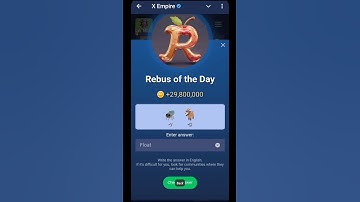 5 & 6 September Rebus of the Day Musk Empire | X Empire Rebus of the Day code |Rebus of the Day Code