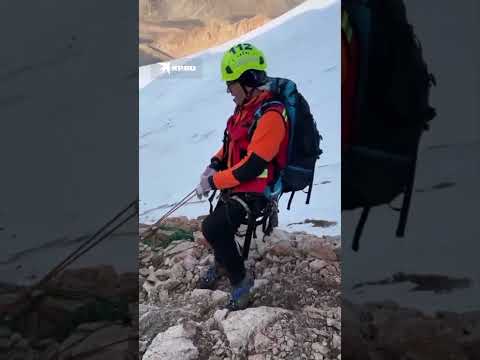 Бельгийца со сломанной ногой спасли в горах Казахстана