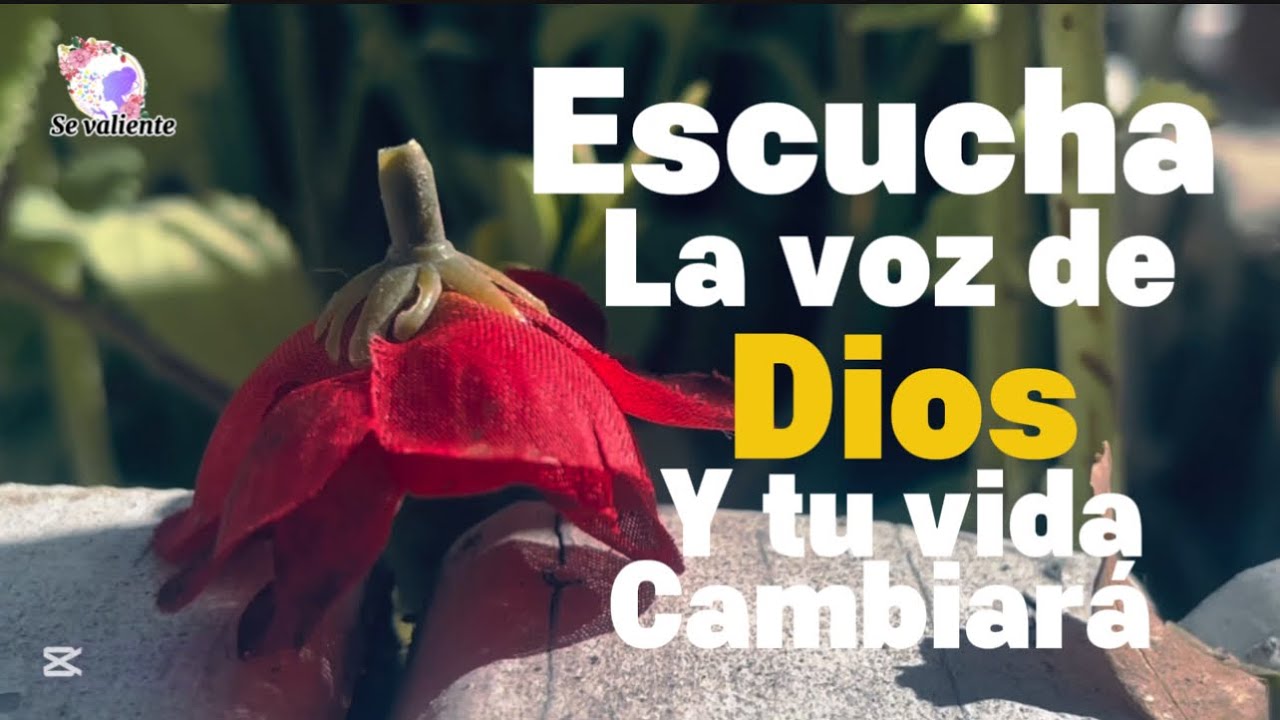 Escucha la voz de Dios y tu vida cambiará para siempre No lo ignores ...