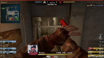 oskar 4K vs GODSENT [ PGL Major Krakow 2017 Main Qualifier ]