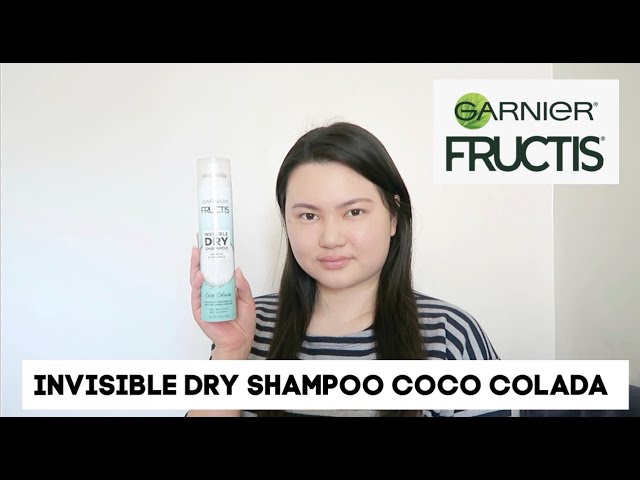 Geografi opfindelse Asien Garnier Fructis Invisible Dry Shampoo Coco Colada Review + Try On | Tracey  Violet - YouTube