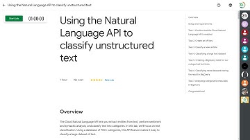 Using the Natural Language API to classify unstructured text | Arcade | February | 2024 | #qwiklabs