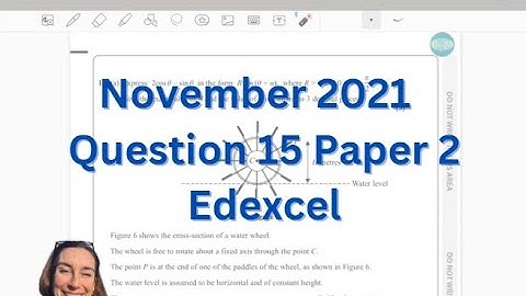 A Level maths November 2021 Question 15 Paper 2 Edexcel
