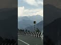 View after exiting, the Dr. Syama Prasad Mookerjee Tunnel (also known as the Chenani-Nashri Tunnel)