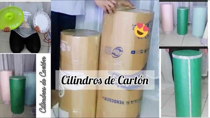 cilindros Resistentes para fiestas súper fáciles de hacer 🤗 