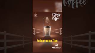 Yeh Coffee Banner Design Dekh Kar Aap Bhi Photoshop Seekhna Chahenge! ☕✨. #photoshoptutorial