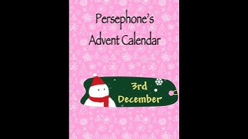 Persephone’s Advent Calendar DAY 3 Sniffaris / Sniffy Walks