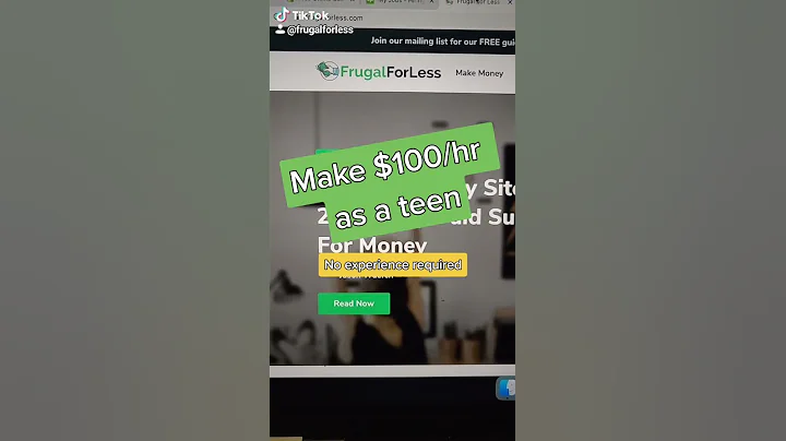 Make $100 hr as a teen #shorts #short