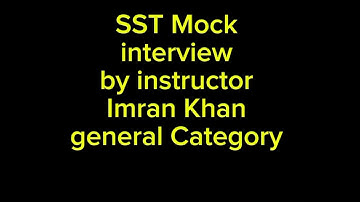 SPSC SST Live Demo Interview Conducted From a Candidate | comprehensive Session| Science & General