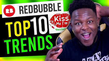 Top 10 Redbubble Trends of the Week with Low Competition #8 Make these Designs! 🔥