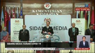 Sidang Media Covid - 19 oleh Datuk Dr. Noor Hisham Abdullah (21 April 2020)