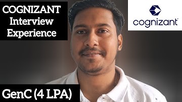 COGNIZANT Interview Experience | GenC (4 LPA) | Aashish Kishore