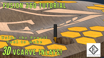 How to Make 3D V-Carve Inlays with Fusion 360