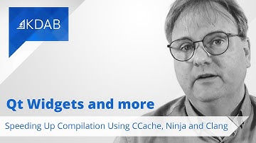 Compiling (Part1)- Speeding Up Compilation Using CCache, Ninja and Clang + Integration in Qt Creator