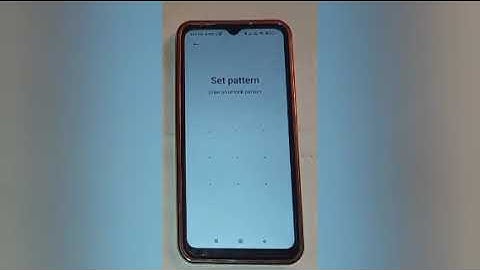 how to setup pattern lock in redmi 9 activ, set up pattern lock setting