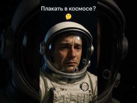 В космосе даже слёзы ведут себя необычно 🚀💧#факты #космос #shorts #наука