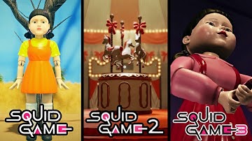 Squid Game 1-3 [All Games] - (Full Walkthrough) | Roblox