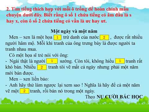 Chính tả 4 - Bài: Nhớ – viết: Chợ Tết (trang 35)