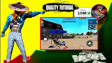 FREE FIRE 4K QUALITY TUTORIAL 😱|  LIKE PC QUALITY TUTORIAL FOR ANDROID LIKE ‪@atgyt9‬
