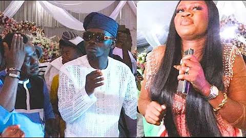 See How Actress Ogo Mushin Scatters the Dance Floor at Her Wedding with Ijebuu and Kunle Afod